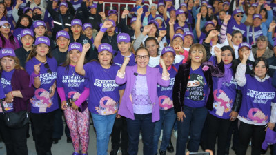 En #8M arranca campaña “En Ecatepec nos Cuidamos Todas” en transporte público